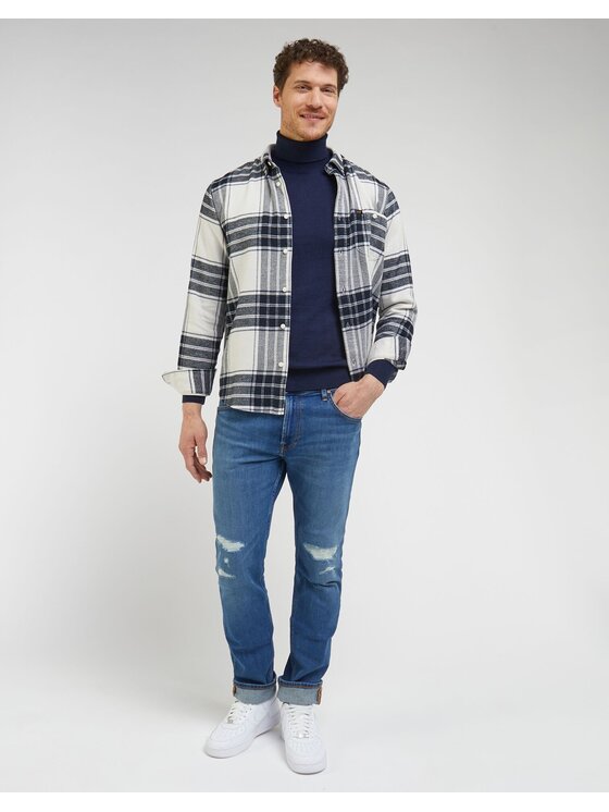 Lee Lee Golf GOLF 112342994 L83CKFHY Granatowy Regular Fit