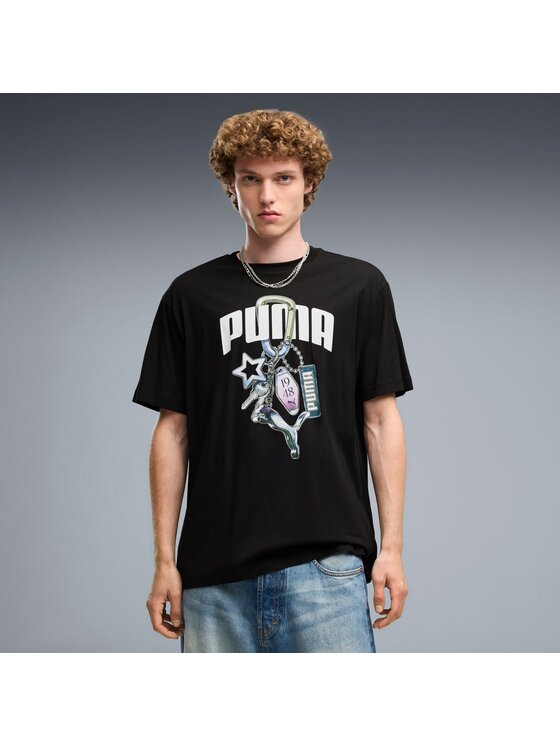 Puma Puma T-Shirt 694364 Czarny Regular Fit