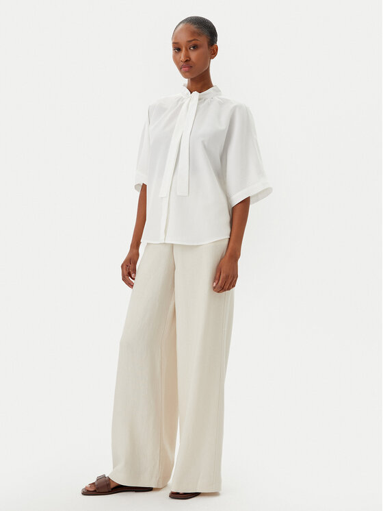Marc O'Polo Marc O'Polo Bluse 503 0840 41013 Weiß Relaxed Fit