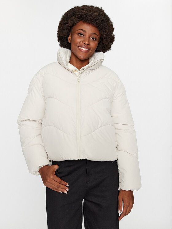 Vero Moda Vero Moda Winterjacke 10290471 Creme Regular Fit
