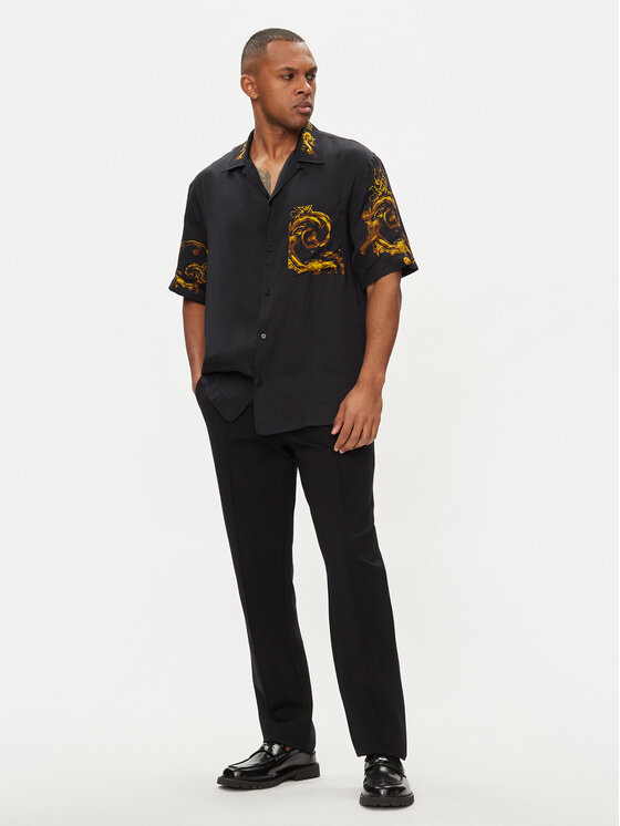 Versace Jeans Couture Versace Jeans Couture Košeľa 76GAL2BW Čierna Regular Fit