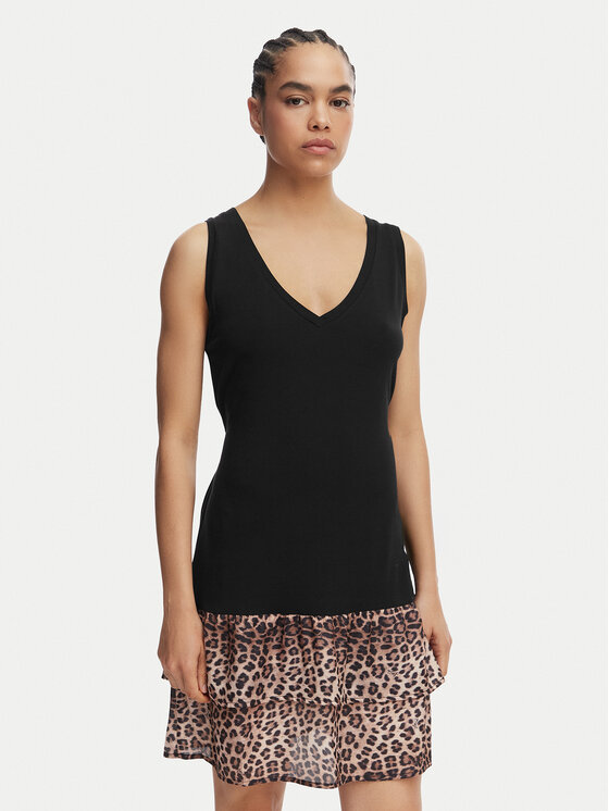 Liu Jo Beachwear Sukienka codzienna VA6127 JS360 Czarny Regular Fit