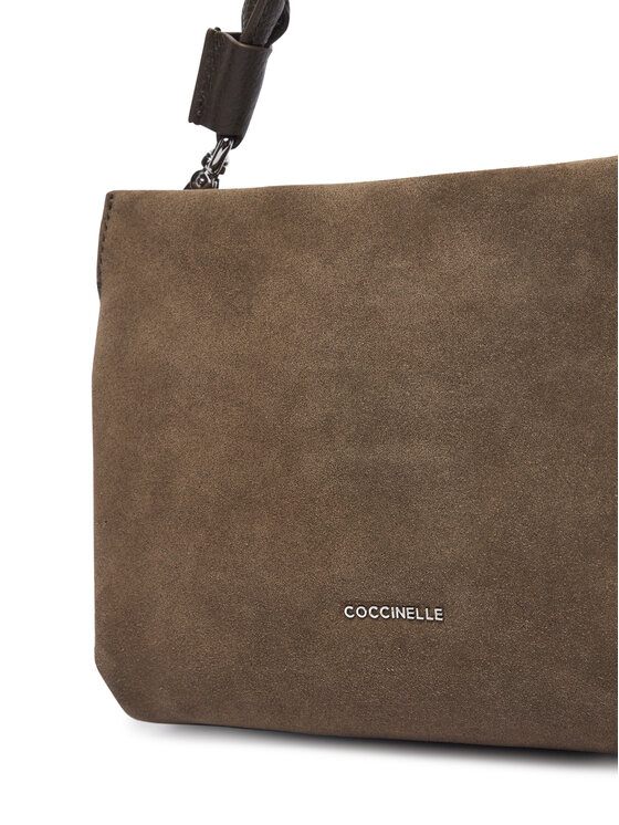 Coccinelle Coccinelle Torebka P6P Boheme Suede Bimaterial E1 P6P 58 01 01 Khaki
