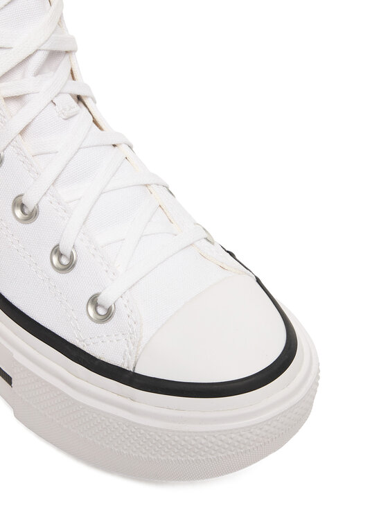 Converse Converse Modne superge Chuck Taylor All Star Lift Double Stack A12976C Bela