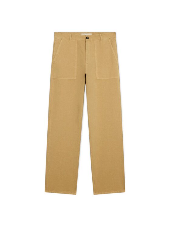 Trussardi Trussardi Spodnie materiałowe P721M100116N012 Kremowy Regular Fit