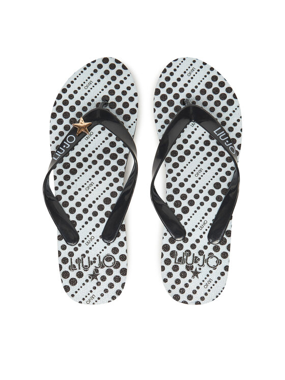 Damskie Japonki Liu Jo, Rozmiar 37, Czarne, Ciabatta VA5188 E1005