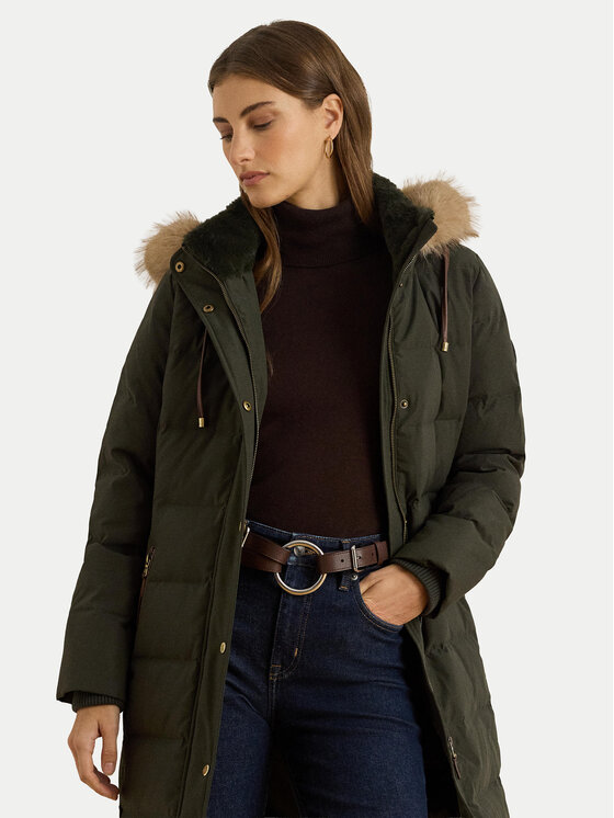LAUREN RALPH LAUREN LAUREN RALPH LAUREN Geacă din puf 297957509006 Verde Regular Fit