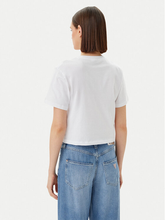 Guess Guess Футболка V5GI12 K9RM1 Білий Boxy Fit