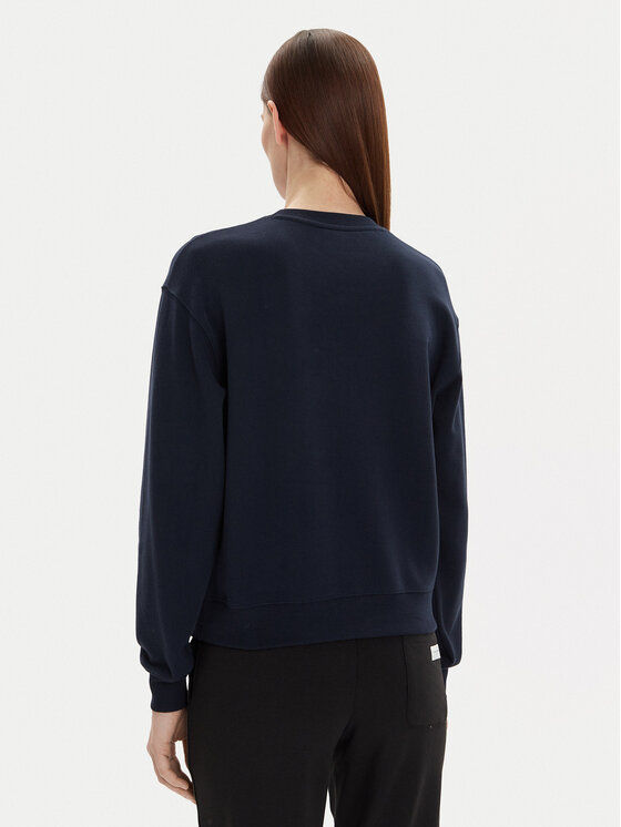 Tommy Hilfiger Tommy Hilfiger Bluză Flag WW0WW41246 Bleumarin Relaxed Fit