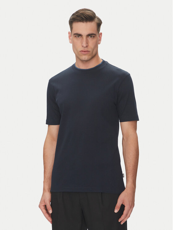 BOSS BOSS T-Shirt H-Thompson 59 50524998 Granatowy Regular Fit