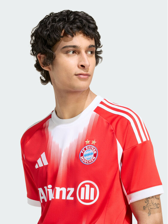 adidas adidas Koszulka techniczna FC Bayern Czerwony Slim Fit