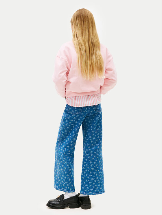 Tommy Hilfiger Tommy Hilfiger Суитшърт KG0KG08992 Розов Regular Fit