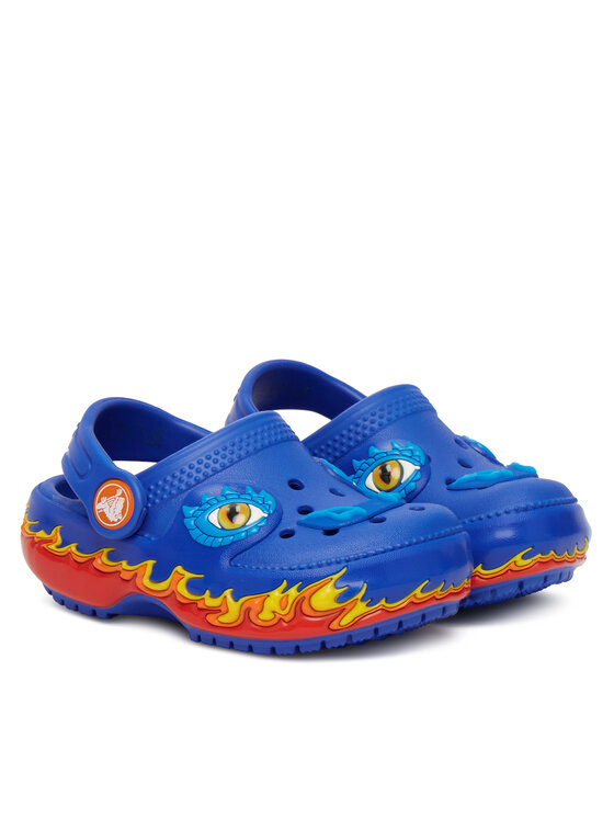Crocs Crocs Ciabatte Toddler Classic IAM Dragon Lights Clog 212510 Blu