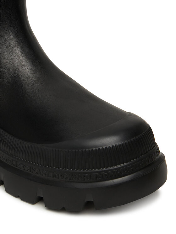 KARL LAGERFELD KARL LAGERFELD Боти тип челси KL43545 Черен