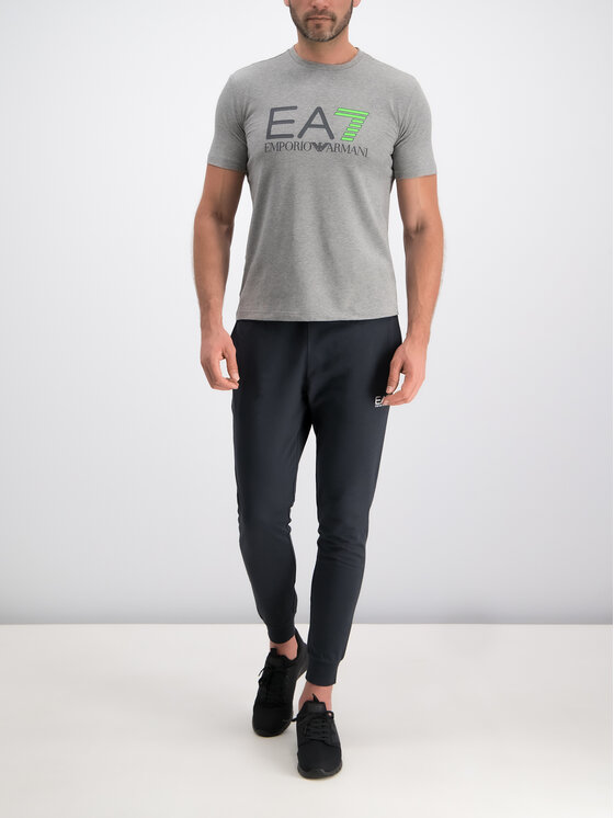 EA7 Emporio Armani EA7 Emporio Armani T-Shirt 3GPT01 PJ03Z 3905 Šedá Regular Fit