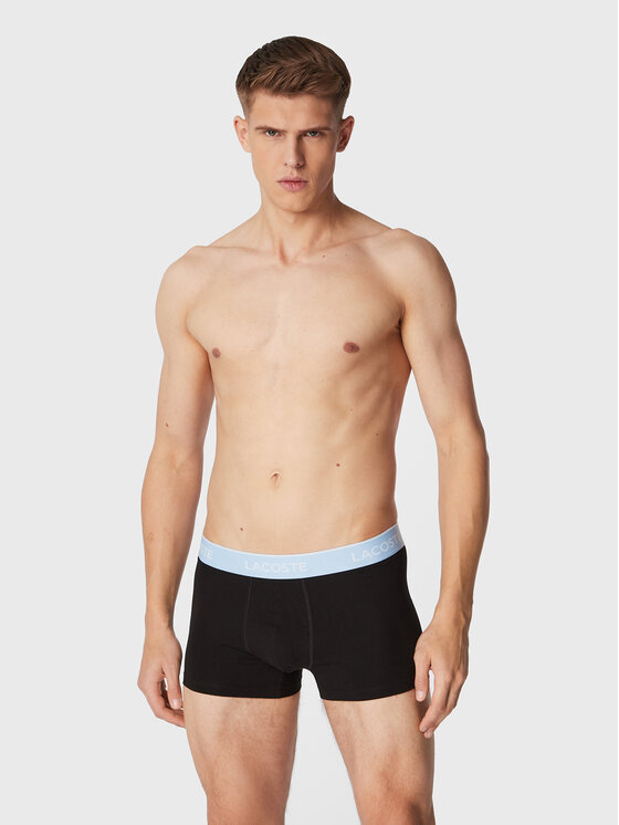 Lacoste Lacoste Set di boxer 5H3401 Nero