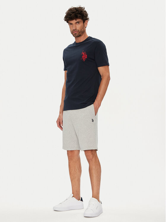 U.S. Polo Assn. U.S. Polo Assn. Športne kratke hlače MUP3354 Siva Regular Fit