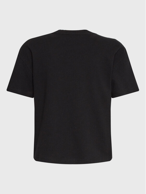 Dickies Dickies T-krekls Oakport DK0A4Y8L Melns Regular Fit