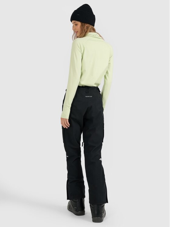 4F 4F Pantaloni da snowboard 4FWAW25TFTRF1220-20S Nero Regular Fit