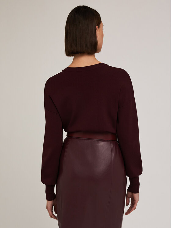 Motivi Motivi Maglione M147W003182N036 Bordeaux Regular Fit