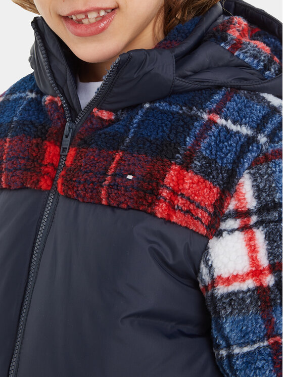 Tommy Hilfiger Tommy Hilfiger Geacă de iarnă KB0KB08568 Bleumarin Regular Fit