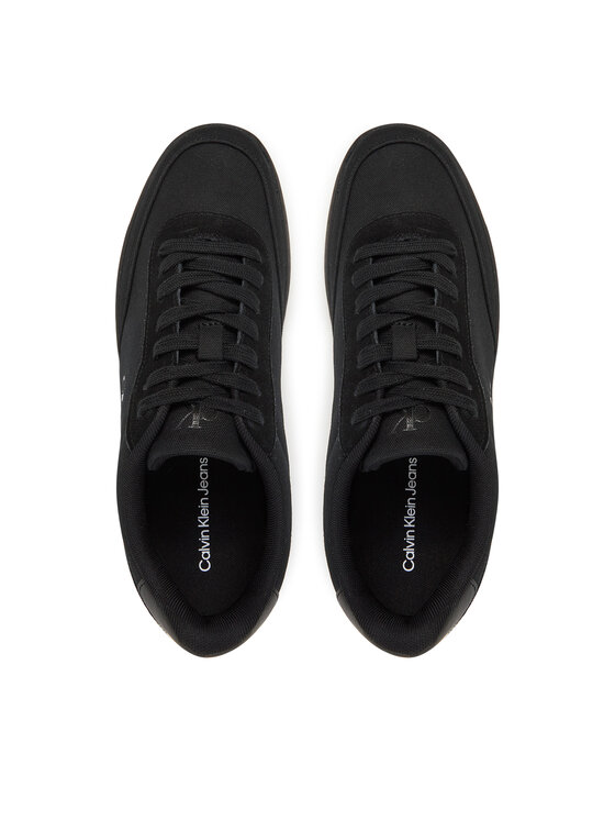 Calvin Klein Jeans Calvin Klein Jeans Снікерcи Classic Cupsole Mg Canvas YM0YM01218 Чорний