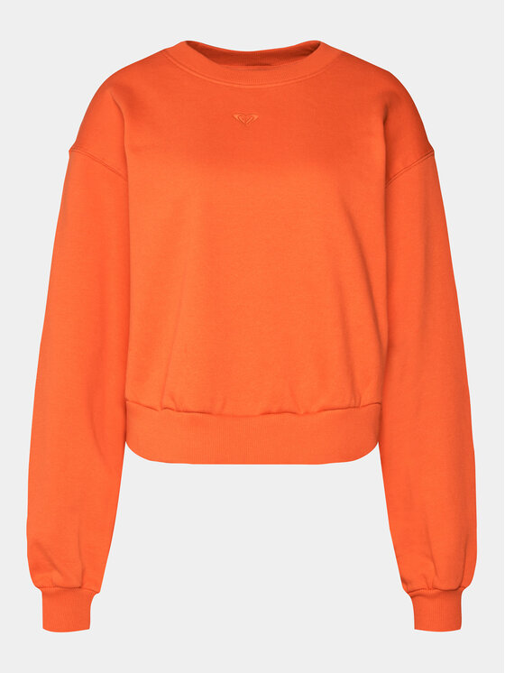 Roxy Roxy Pulóver Ess Nrj Cn Otlr ERJFT04670 Narancssárga Regular Fit