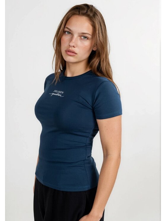 DKaren Sport DKaren Sport Bluzka EQ31 Granatowy Classic Fit