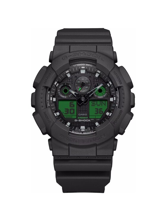 G-Shock G-Shock Zegarek GA-100BEG-1AER Czarny