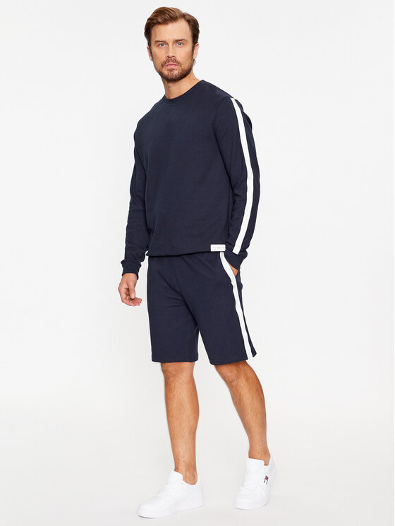 Tommy Hilfiger Tommy Hilfiger Суитшърт UM0UM03009 Тъмносин Regular Fit