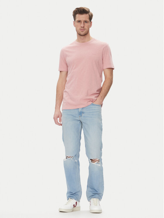 Lee Lee Jeans hlače West 112363966 Modra Straight Fit
