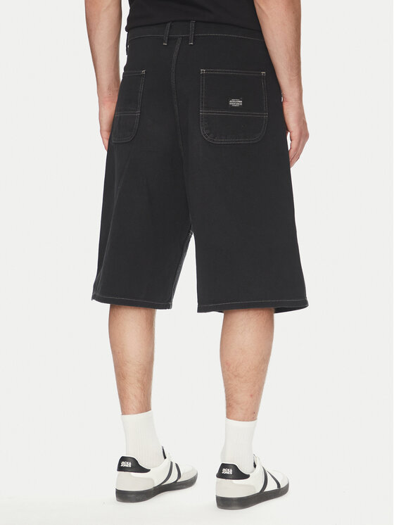 Jack & Jones Jack & Jones Szövet rövidnadrág Owen 12278222 Fekete Baggy Fit