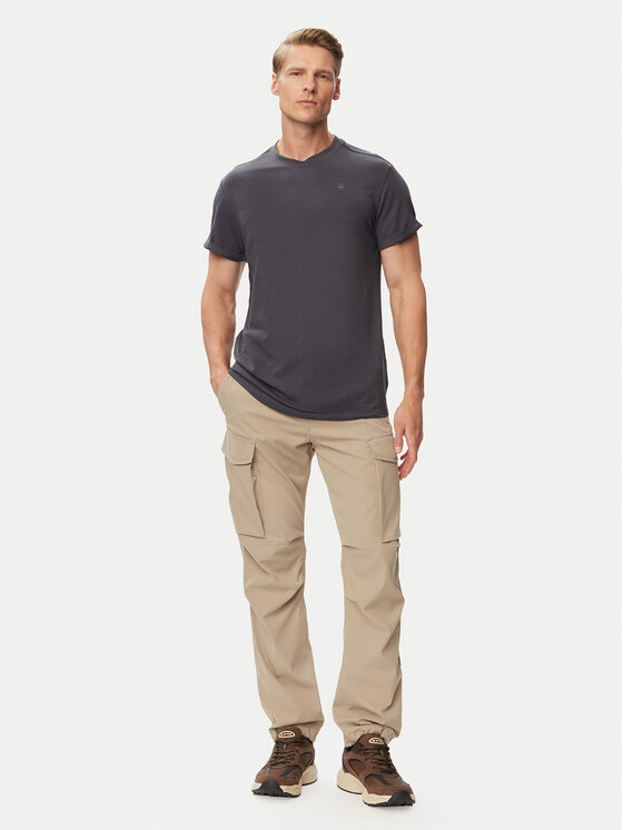 G-Star Raw G-Star Raw T-krekls Lash D16396-B353 Tumši pelēka Relaxed Fit