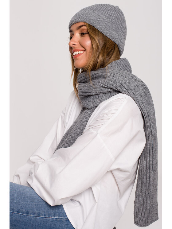 BeWear BeWear Szal BK081 Szary