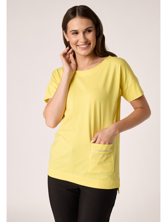 QUIOSQUE QUIOSQUE Blúzka QUIOSQUE 1OR014301 Žltá Regular Fit
