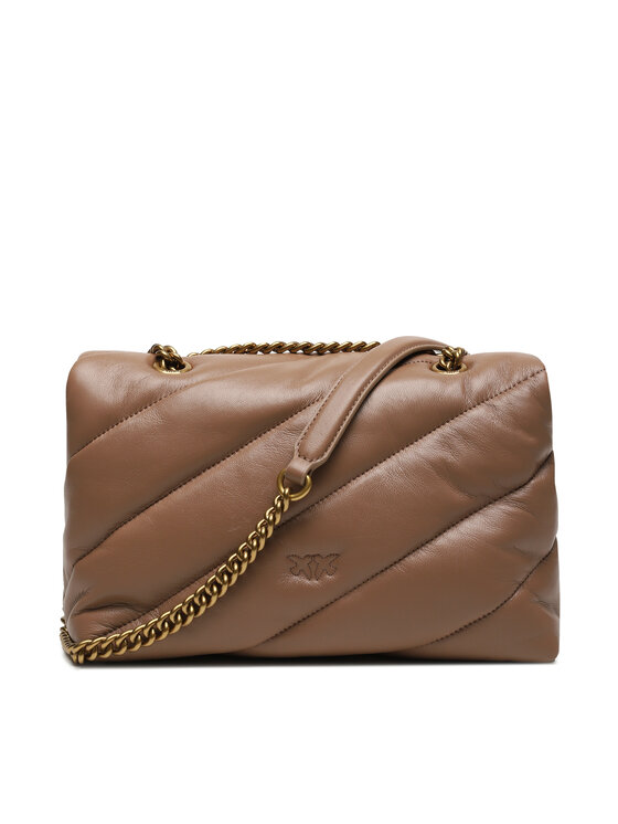 PINKO Pinko Ročna torba Love Classic Puff Cl AI 23-24 100038 A0F2 Rjava