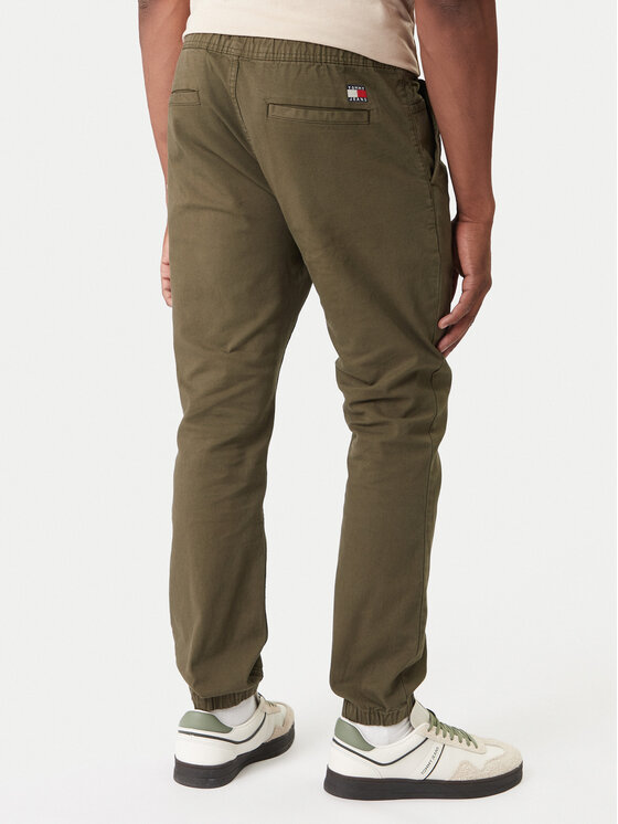 Tommy Jeans Tommy Jeans Joggers DM0DM23102 Kaki Regular Fit