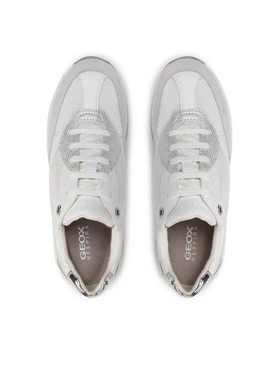 Geox Geox Sneakersy D Bulmy A B D25NQB 01422 C1000 Bílá