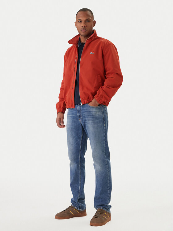Tommy Jeans Tommy Jeans Kurtka przejściowa Essential DM0DM22720 Czerwony Regular Fit