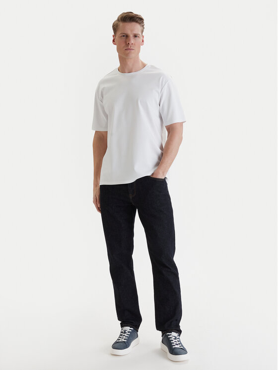 Nautica Nautica Marškinėliai W126-NAMTS-1010-01X Balta Regular Fit