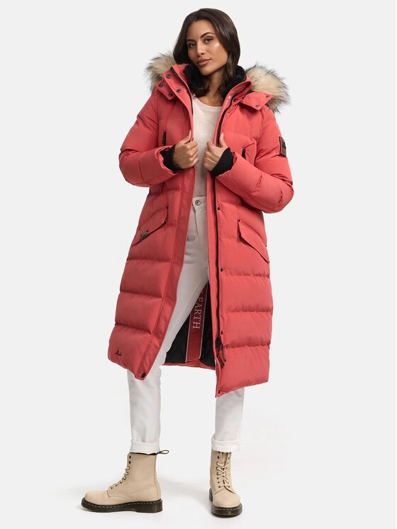 Marikoo Marikoo Kurtka zimowa Schneesternchen Czerwony Regular Fit