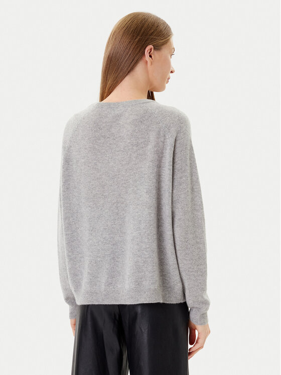 Marella Marella Pulover Tesa 2523366171 Siva Relaxed Fit