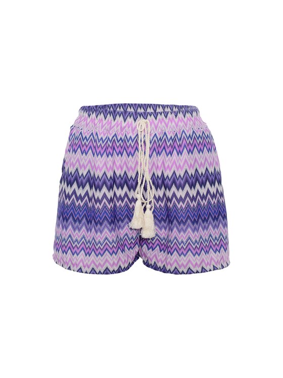 ACANFORA ACANFORA Pantaloncini SA20103-VIO Viola Regular Fit