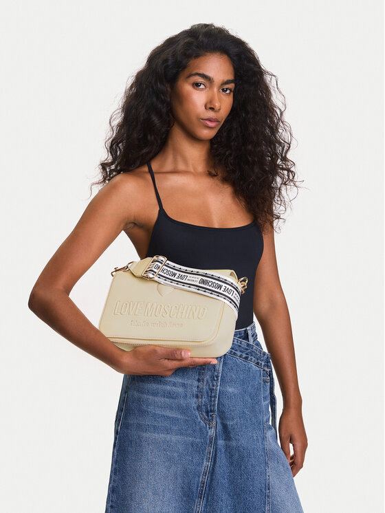LOVE MOSCHINO LOVE MOSCHINO Rankinė JC4221PP0MKF0110 Kreminė