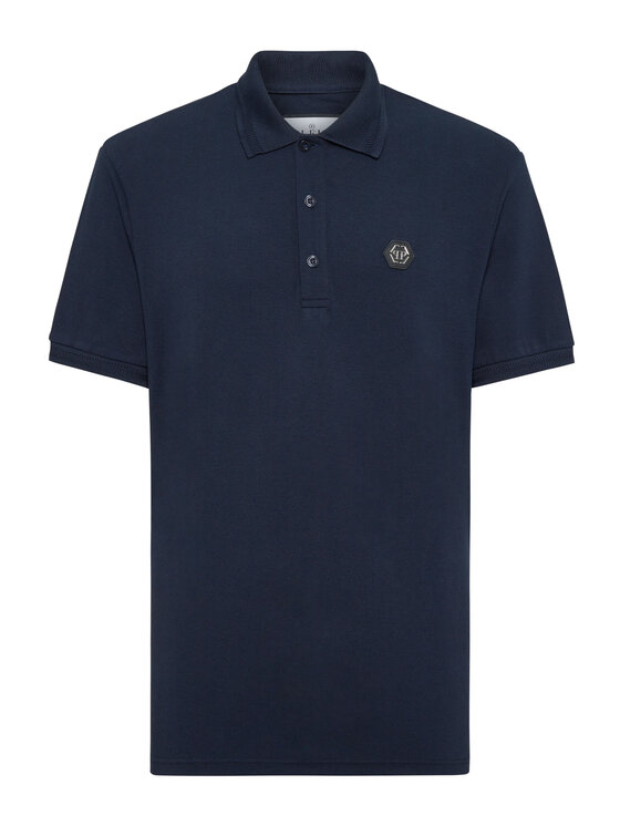 PHILIPP PLEIN PHILIPP PLEIN Polo 21691 Celeste Slim Fit