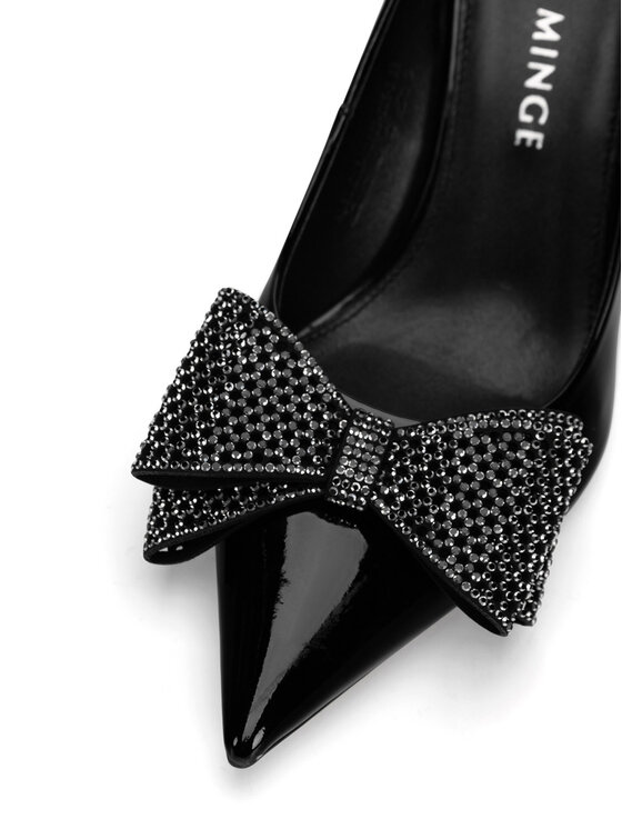 Eva Minge Eva Minge Pantofi cu toc subțire ANEMONE-V1892-116-2 Negru