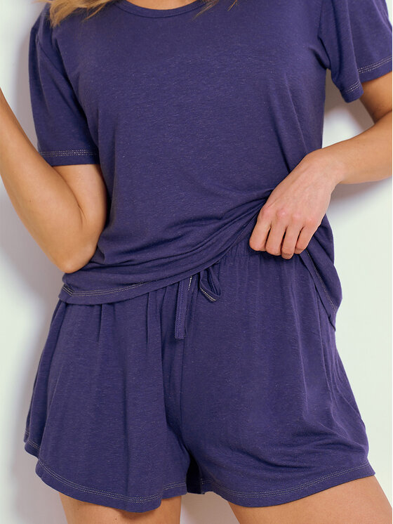 Taro Taro Piżama T3349-01 Niebieski Basic Fit