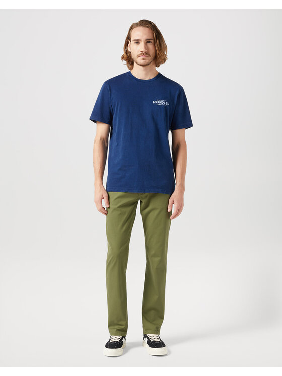 Wrangler Wrangler Jeansy GREENSBORO Zielony Straight Leg