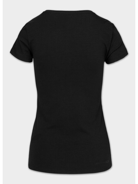 PITBULL PITBULL T-Shirt DISCOVERY LOGO Czarny Regular Fit