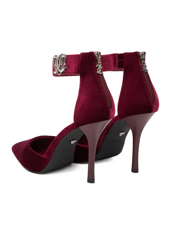Juicy Couture Juicy Couture Szpilki EO-S4S96733-01B Bordowy